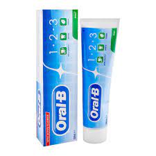 ORAL-B 123 WITH ACTIVE FLUORIDE 100ML