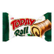 TODAY SWISS ROLL HAZELNUT 40GM PC