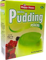 HAPPY HOME MILKY PUDDING PISTACHIO 50G