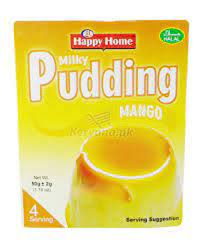 HAPPY HOME MILKY PUDDING MANGO 50G