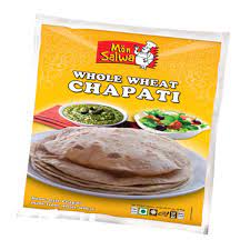 MON SALWA WHOLE WHEAT CHAPATI 18PCS 810G