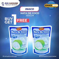 INACO NATA DE COCO 1KG BUY 1 GET 1 FREE