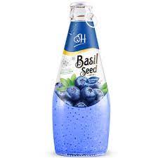 MEHRAN BASIL SEED DRINK BLUEBERRY 290ML