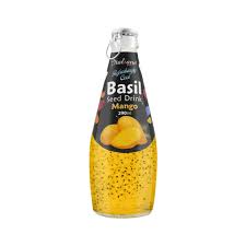 MEHRAN BASIL SEED DRINK MANGO 290ML