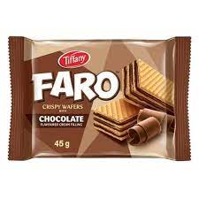 TIFFANY FARO CHOCOLATE WAFERS 45GM UAE
