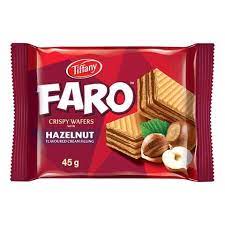 TIFFANY FARO HAZELNUT WAFERS 45GM UAE
