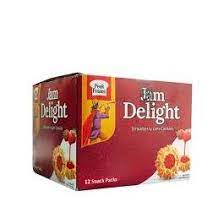 PF JAM DELIGHT STRAWBERRY JAM COOKIES H/R BOX