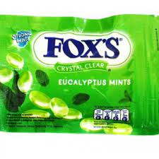 FOXS EUCALYPTUS MINTS 15G INDO SACHET