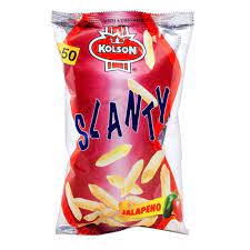 KOLSON SLANTY JALAPENO 70GM RS/50