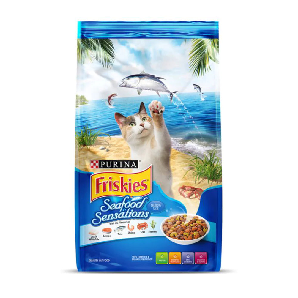 PURINA FRISKIES SEAFOOD SENSATION 450G POUCH