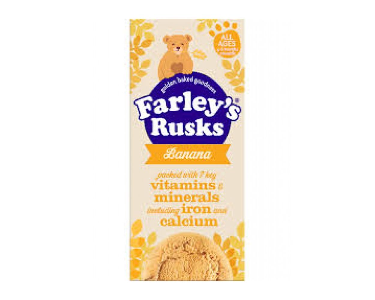 FARLEY'S RUSKS BANANA 150G