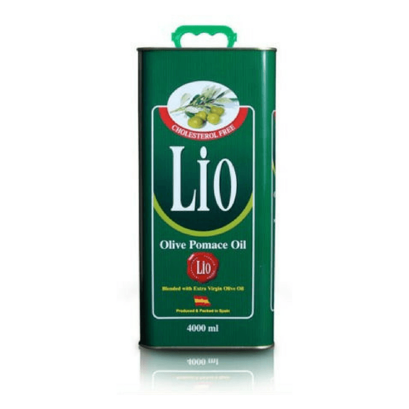 LIO POMACE OLIVE OIL 4LTR TIN