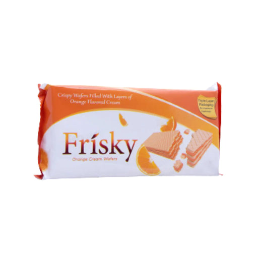 FRISKY ORANGE CREAM WAFERS 85GM