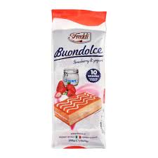 FREDDI BUONDOLCE STRAWBERRY & YOGURT CAKE 250GM
