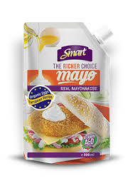 SMART REAL MAYONNAISE 1KG STANDY POUCH
