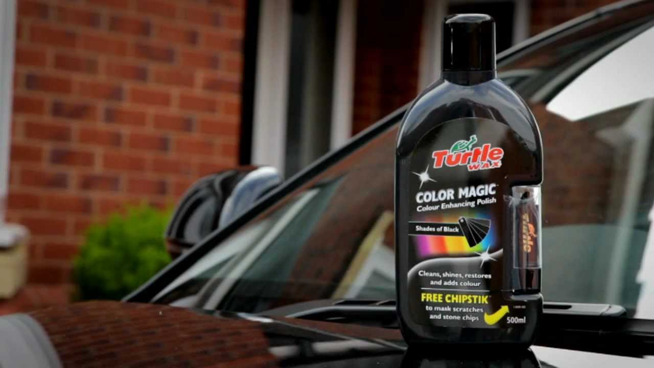 TURTLR WAX COLOR MAGIC JET BLACK CAR WAX 500ML