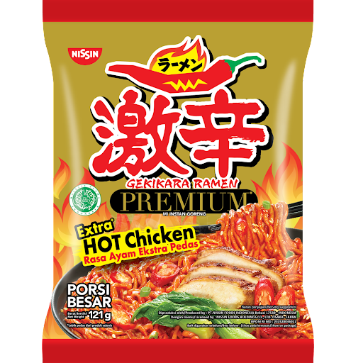 Nissin Gekikara ramen extra hot chicken (121 g)
