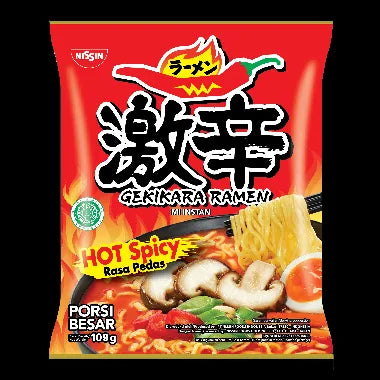 Nissin gekikara ramen hot spicy (109 g)
