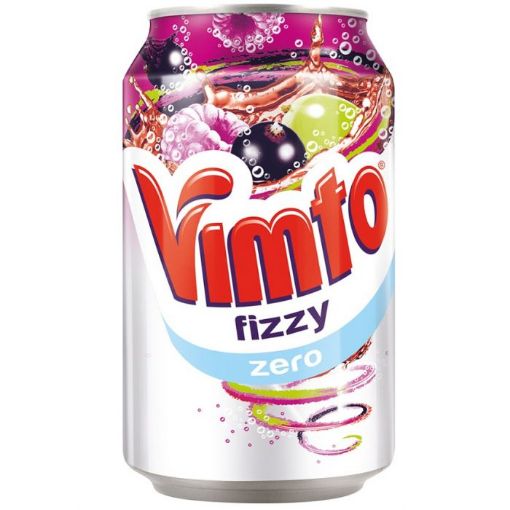 VIMTO FIZZY ZERO CAN 330ML IMP