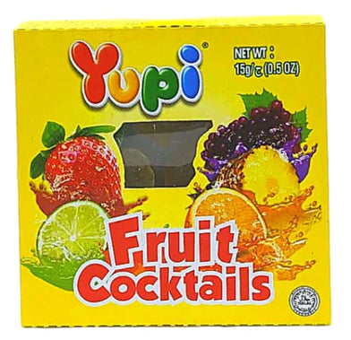 Yupi Fruit Cocktails 18gm