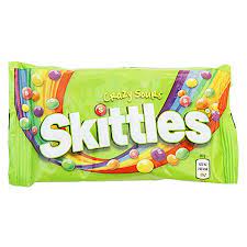 SKITTLES CRAZY SOURS CANDY 55GM