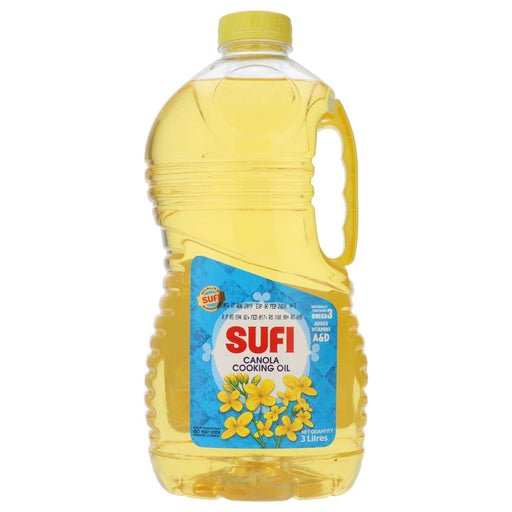 SUFI CANOLA OIL 3LTR BOTTLE