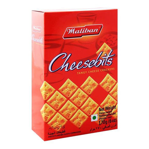 MALIBAN CHEESEBITS CRACKERS 170G