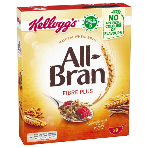 KELLOGGS RAISIN BRAN PLUS CEREAL 375GM