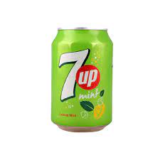 7UP MINT SLIM CAN 300ML