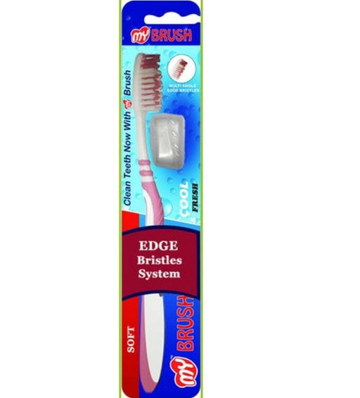MY BRUSH EDGE SOFT  TOOTHBRUSH 1S