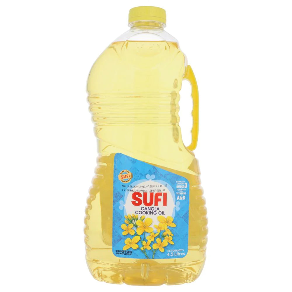 SUFI CANOLA OIL 4.5LTR BOTTLE