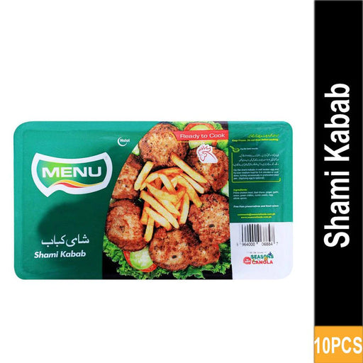 MENU CHICKEN SHAMI KABAB 400GM 10PCS