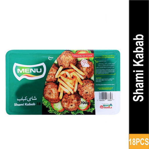 MENU CHICKEN SHAMI KABAB 700GM 18PCS