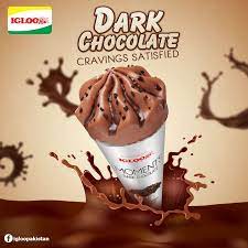 Igloo Dark Chocolste Moment Cone (125 ml)