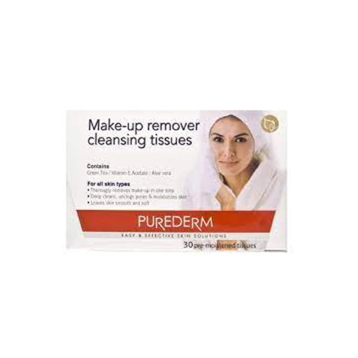 PUREDERM MAKEUP C/TISSUE 30S