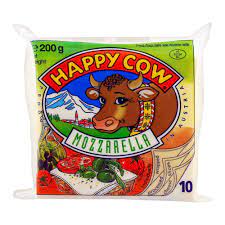 HAPPY COW MOZZARELLA CHEESE BLOCK 200GM