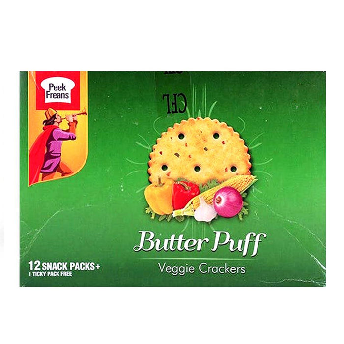 PF BUTTER PUFF VEGGIE CRACKERS BISCUIT S/P