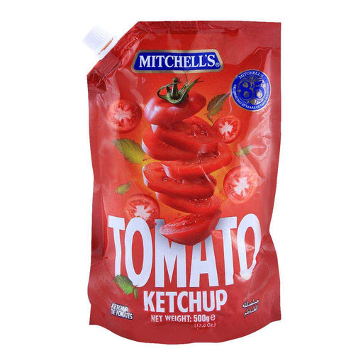 MITCHELL'S TOMATO KETCHUP POUCH 500GM