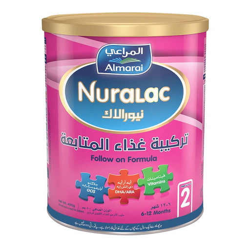 ALMARAI NURALAC 2 FOLLOW ON FORMULA 400GM