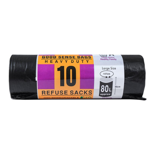 REFUSE SACKS 10 LARGE SIZE 28x37