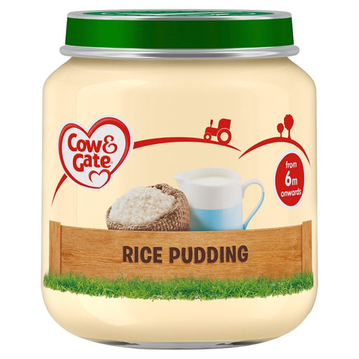 COW & GATE BABY FOOD RICE PUDDING 125GM
