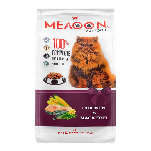 MIAOO'N CAT FOOD CHICKEN & MACKEREL 400GM POUCH