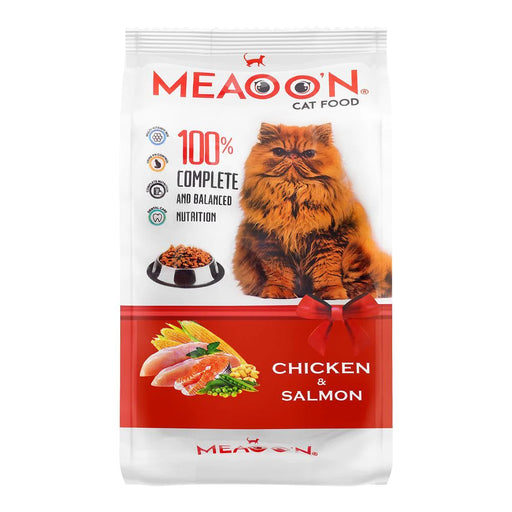 MIAOO'N CAT FOOD CHICKEN & SALMON 400GM POUCH
