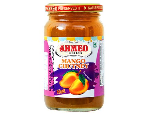 AHMED MANGO CHUTNEY HOT 400GM