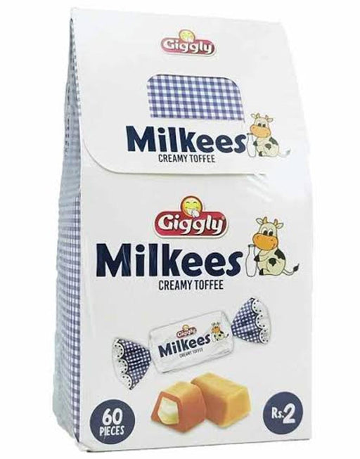 GIGGLY MILKEES CREAMY TOFFEE 60S RS.2