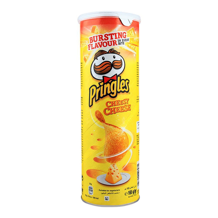 PRINGLES CHIPS CHEDDAR CHEESE 165G