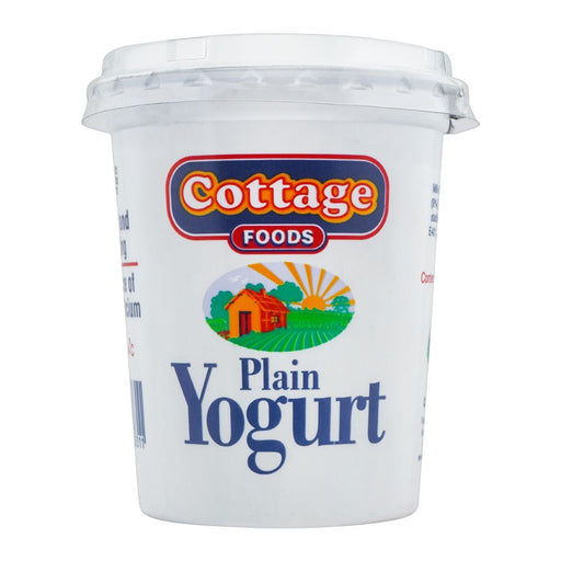 COTTAGE FOODS PLAIN YOGURT 400GM