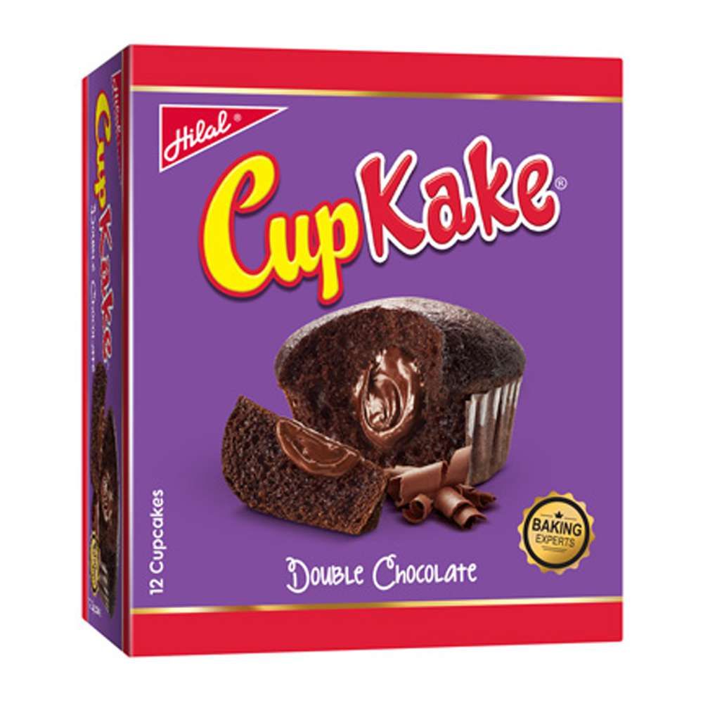 HILAL CUP KAKE DOUBLE CHOCOLATE 12PCS BOX