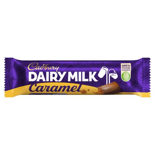 CADBURY DAIRY MILK CARAMEL CHOCOLATE 45GM