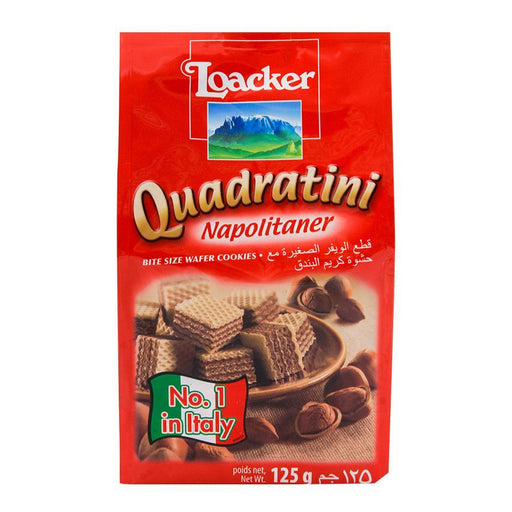 LOACKER WAFERS NAPOLITANER 125G